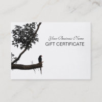 ©Zen Bird Oriental Photography Certificat Cadeau