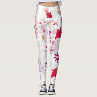 Zen Blossoms : Kimono Leggings Chic