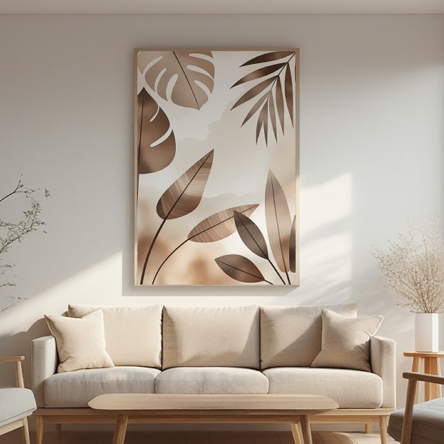 Zen botanique - Poster minimal - Décor japonais (Créateur téléchargé)