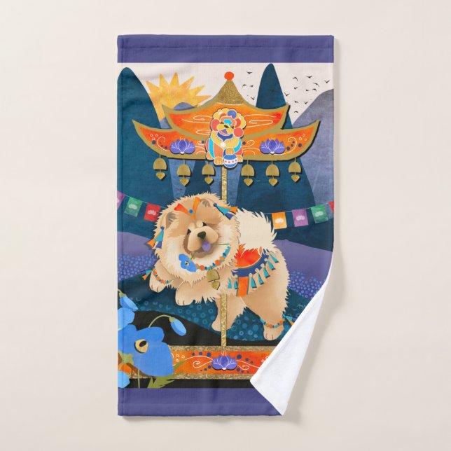 ZEN CARNIVAL serviettes et chiffon de lavage (Serviette à main)