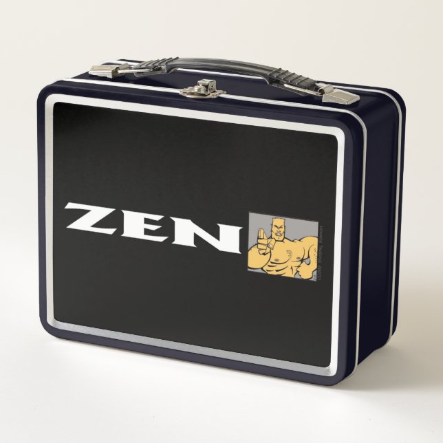 Zen combattant noir lunchbox (Devant)