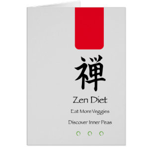 Zen Diet Mangez Plus De Carte Verticale Légume