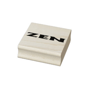 Zen gros tampon caoutchouc sans poignée