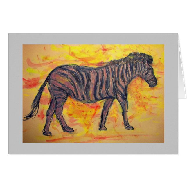 Zen Zebra (Devant horizontal)
