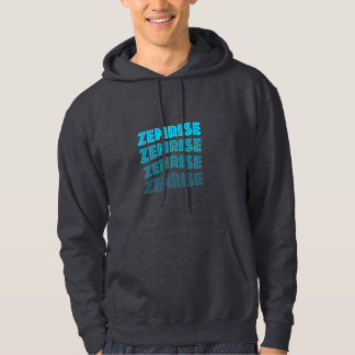 Zenrise LIMITED Cyan Logo Sweat - shirt à capuche 