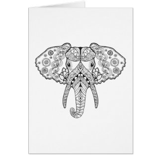 carte de voeux zentangle