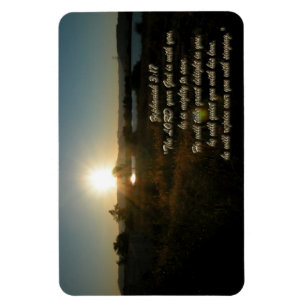 Zephania 3:17 Magnet