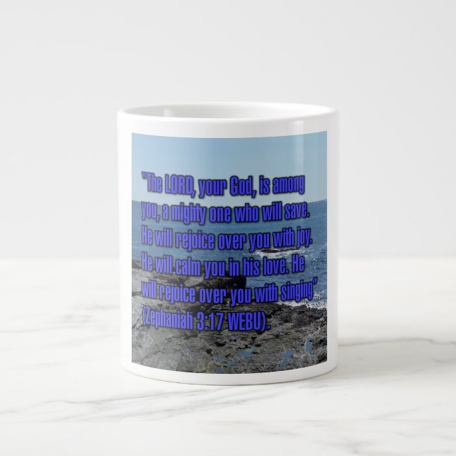 Zephaniah 3:17 WEBU Mug (Devant)