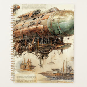 Zeppelin Steampunk vintage (4)