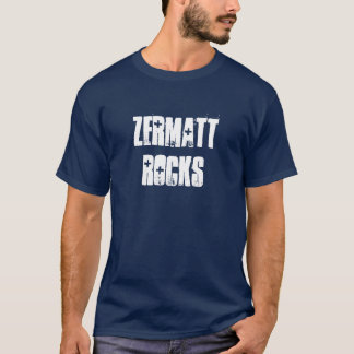 Zermatt Rocks - T-shirt suisse