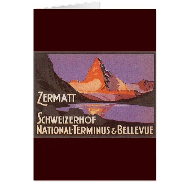 Zermatt Suisse (Devant)