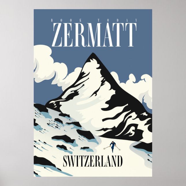 Zermatt Suisse impression de ski (Devant)