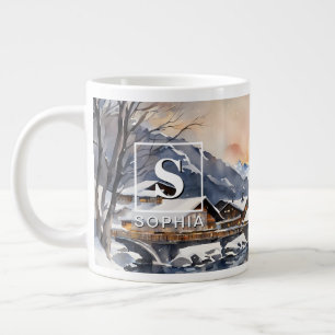 Zermatt, Suisse Snow Scene Mug