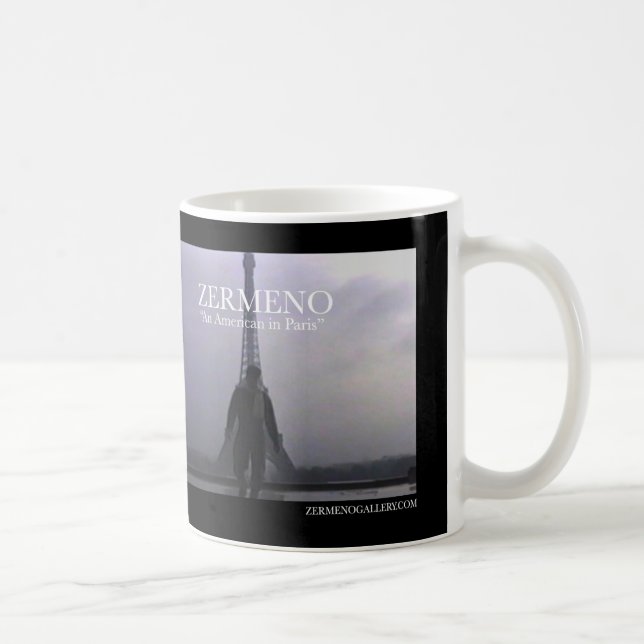 Zermeno "un Américain tasse de café à Paris" (Droite)