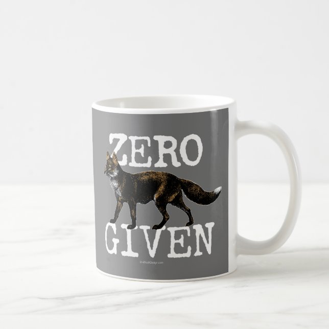 Zéro (Fox) Donné Mug De Café (Droite)