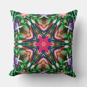 Zesty Kaleidoscope Coussin