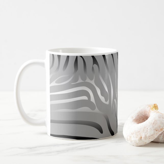 Zesty Zebra Coffee Mug (Avec donut)
