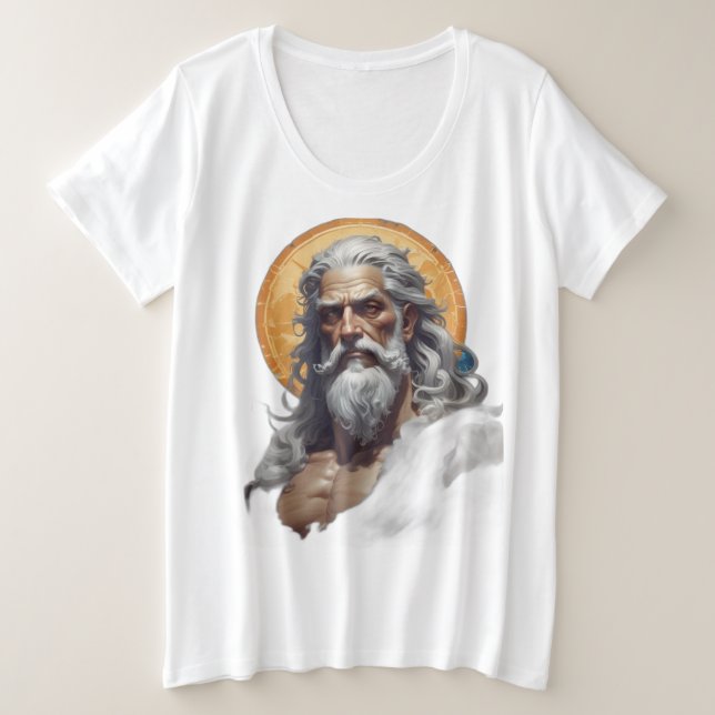 Zeus puissant - Dieu du Tonnerre (Design devant)