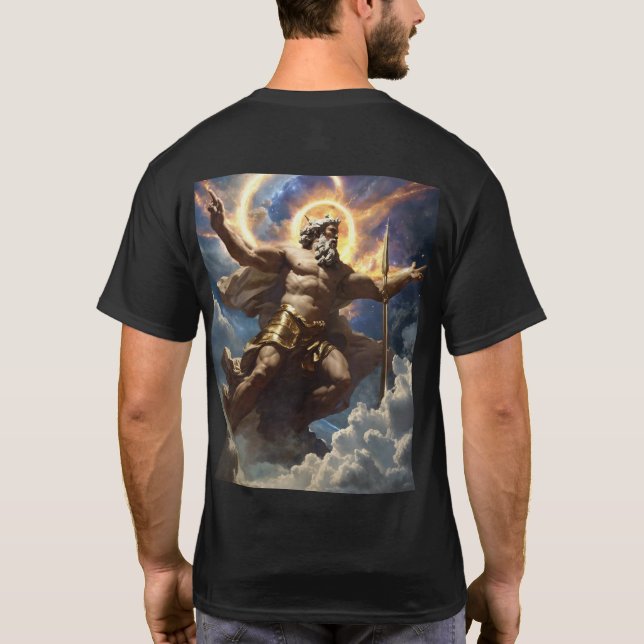 Zeus T-Shirt ( Dieu de la Guerre ) (Dos)