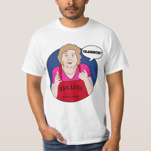 Zia Lina "Palamarone !" T-shirt homme (Devant)