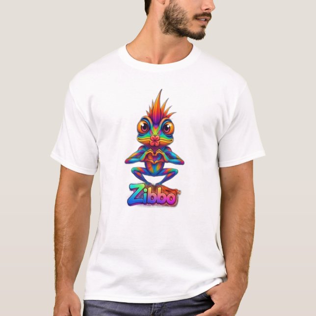 Zibbo™ Color Pop Character T-Shirt (Devant)