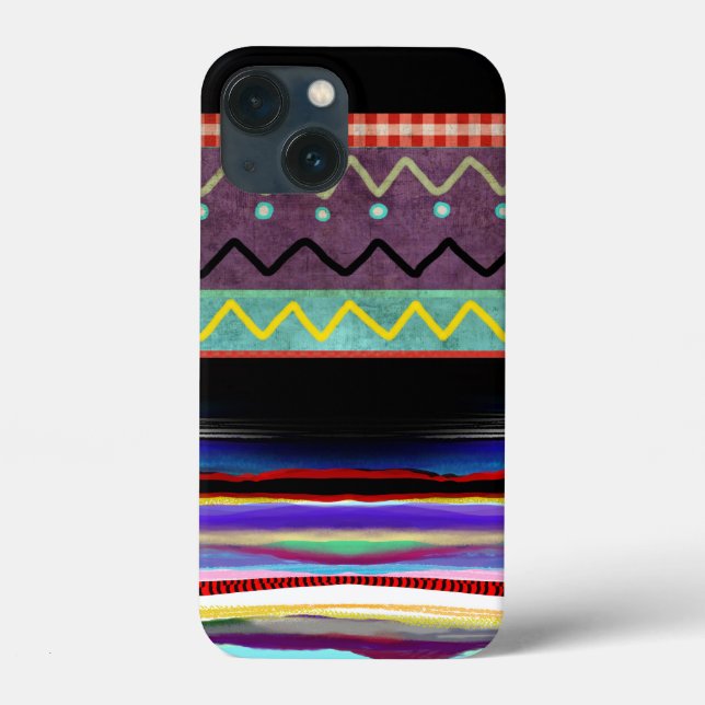 ZIG ZAG AZTEC Coque-Mate coque iphone (Verso)