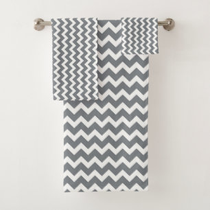 ZIG ZAG - GRAY & WHITE