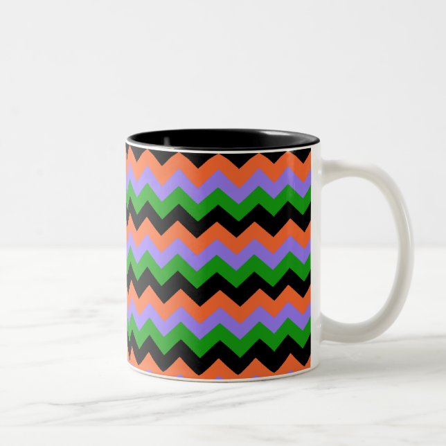 Zig Zag Halloween Mug (Droit)