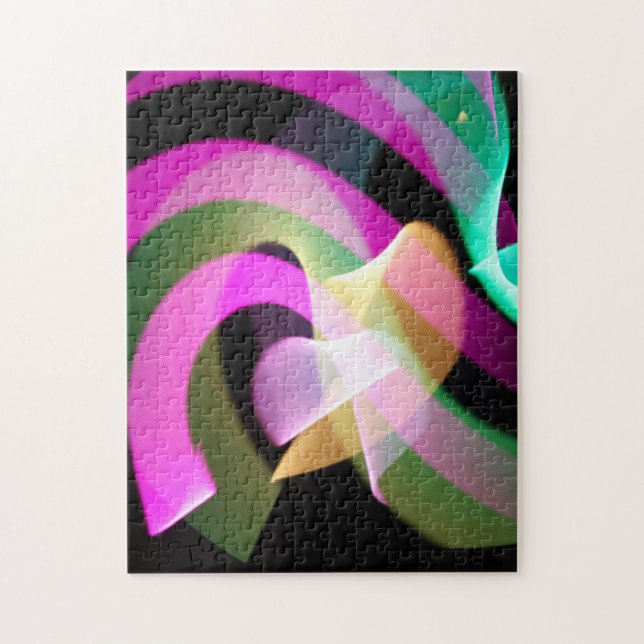 Zigsaw Puzzle Abstrait (Vertical)