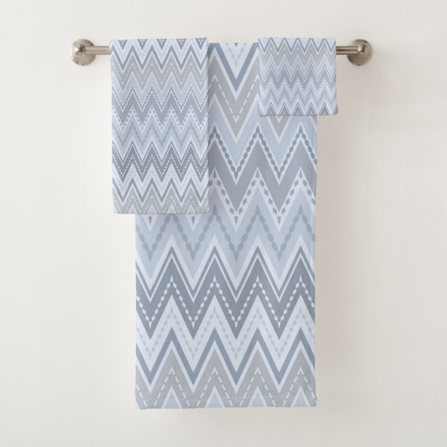 Zigzag bleu clair (En situation)