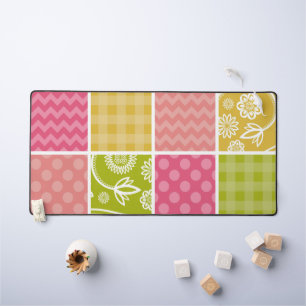 Zigzag, Chevron, Pois, En vichy, Patchwork