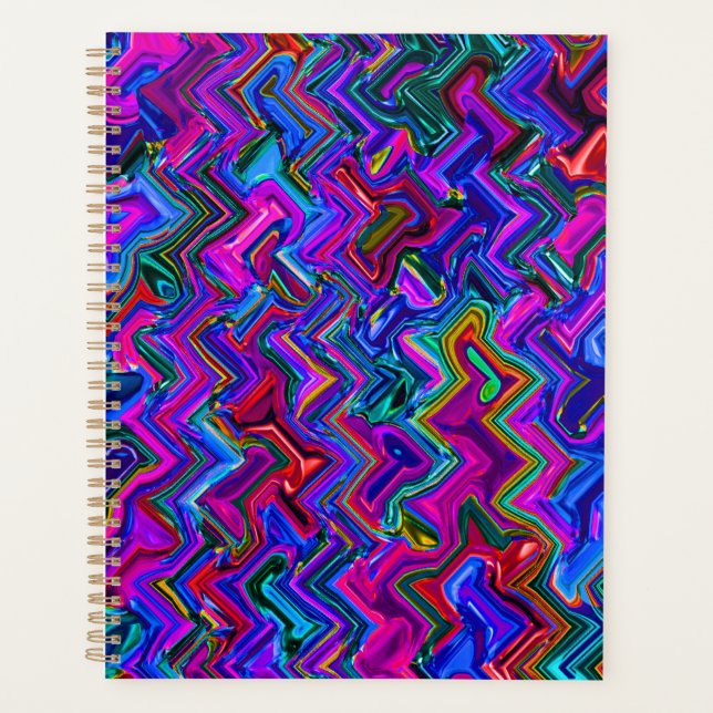 Zigzag coloré n° 1 - (Devant)