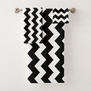 Zigzag noir rayé