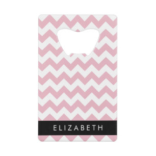 Zigzag Rose, Chevron Rose, Motif Vague, Votre Nom