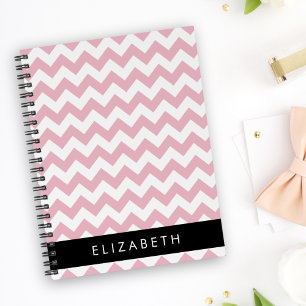 Zigzag Rose, Chevron Rose, Motif Vague, Votre Nom