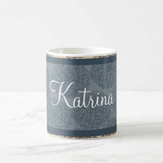 Zinnia Mug Vintage bleu