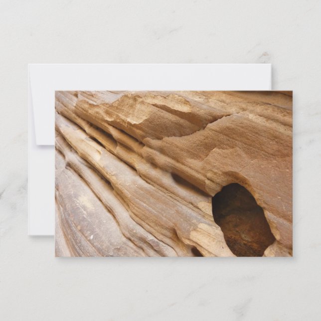 Zion Canyon Mur I Abstrait Nature Photographie (Devant)