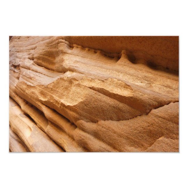 Zion Canyon Wall II Red Rock Photographie Abstrait (Devant)
