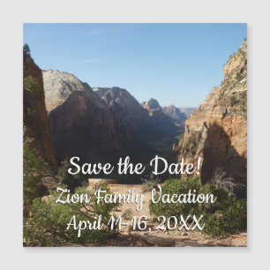 Zion depuis Angels Landing Trail Parc national de