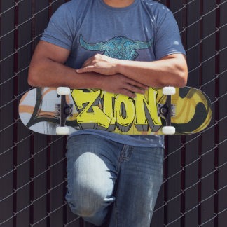 Zion Graffiti personnalisé skateboard