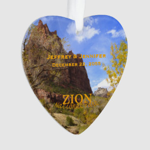 Zion National Park, Automne, Ornement personnalisé