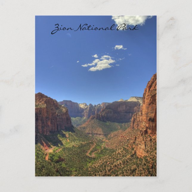 Zion National Park, UT Carte postale (Devant)