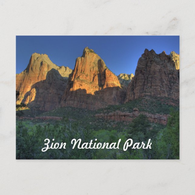 Zion National Park, UT Carte postale (Devant)