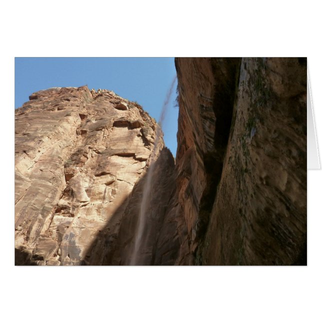 Zion's Weeping Rock au Zion National Park (Devant horizontal)