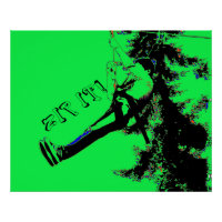 Zip IT ! - Poster Zipline Rider