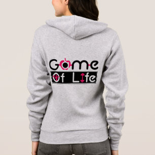 zip vers le haut logo sweat - shirt à capuche ava
