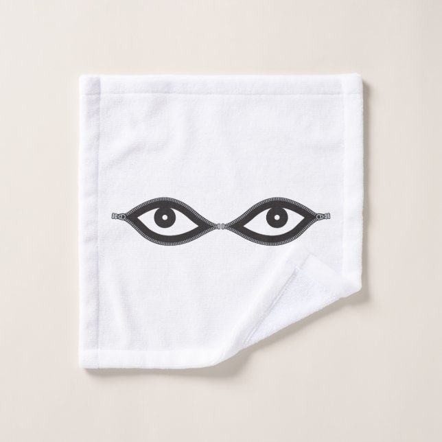 Zipper eyes (Gant de toilette)