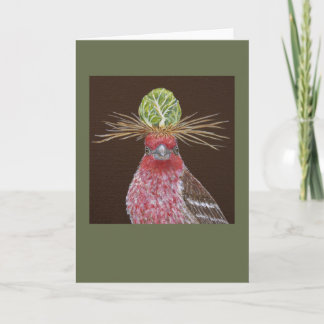 Zippy la carte de voeux de la maison finch
