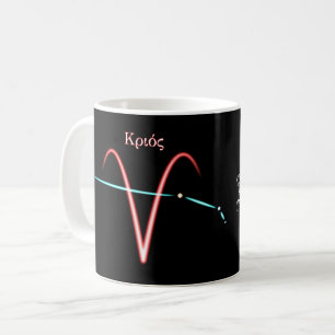 Zodiac Constellation Bélier Café Mug