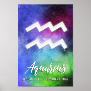 Zodiac : Poster des Dates Aquarius